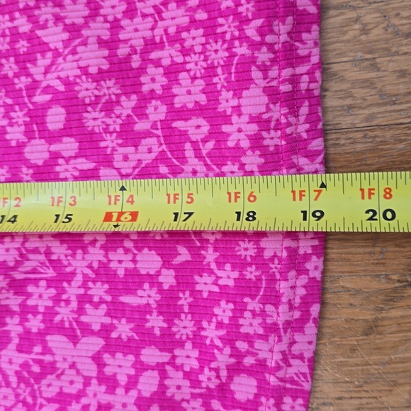 THEREABOUTS BRAND GIRLS PINK FLORAL & PEACH SUMMER TANK TOPS SIZE LARGE 14 - Picture 8 of 14